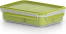Tefal toidukarp MasterSeal To Go Snack Box, 1,2L, roheline