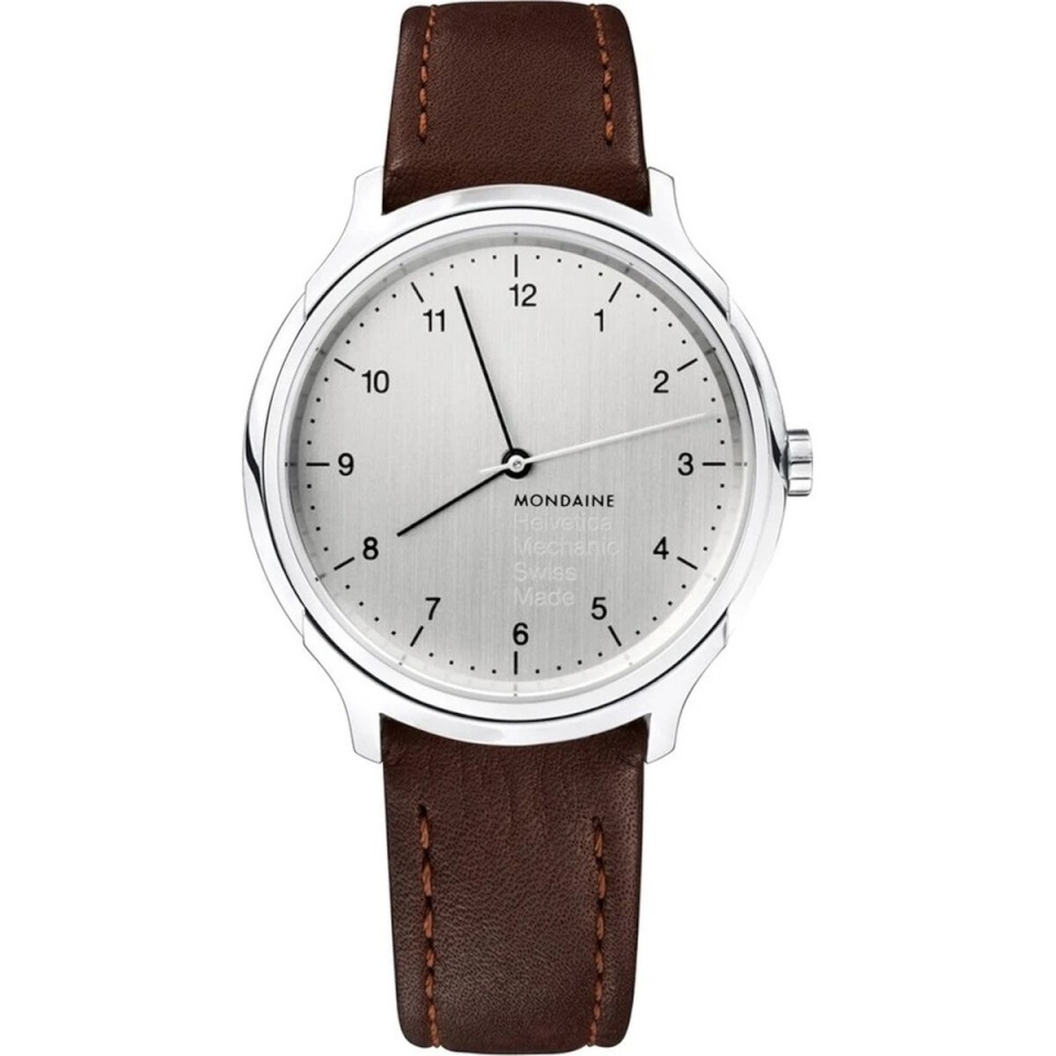 Mondaine meeste kell HELVETICA REGULAR (Ø 40 mm)