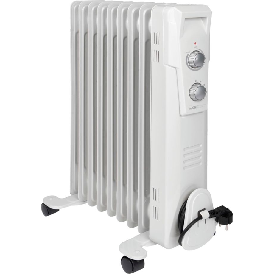 Clatronic õliradiaator RA3736 Radiator 9 ribs, 2000W, valge