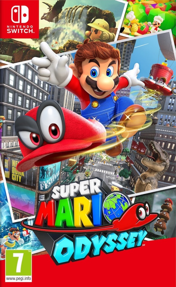 Mäng Super Mario Odyssey Switch