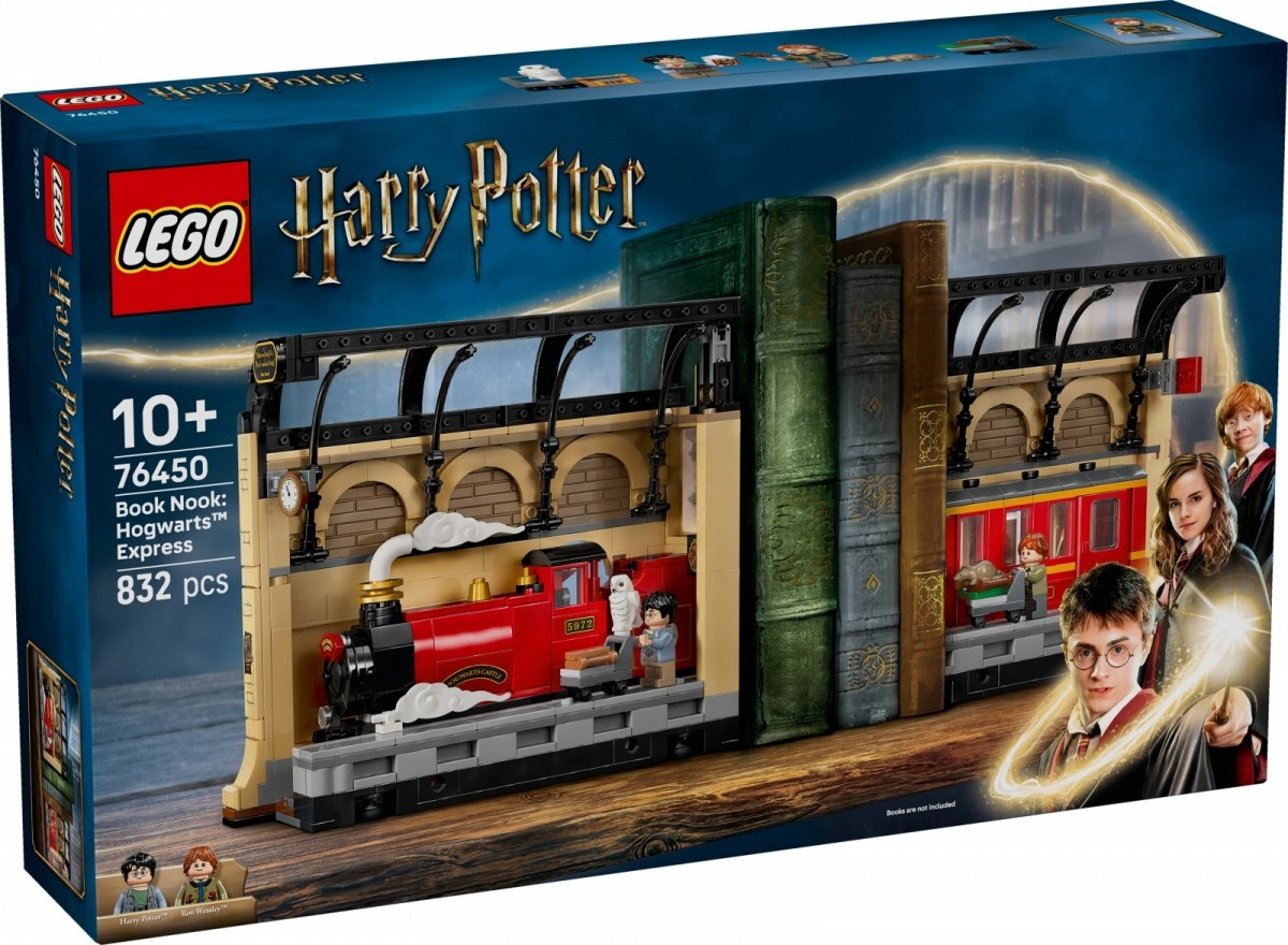 LEGO klotsid 76450 Harry Potter Buchstütze: Hogwarts Express