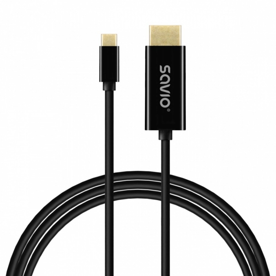 Savio kaabel USB-C to HDMI Cable SAVIO