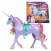Spin Master mängufiguur Unicorn Academy - Unicorn Wildstar (28 cm, with echter Mähne and Schweif, abnehmbarem Zaumzeug, Sattel and Bürste)