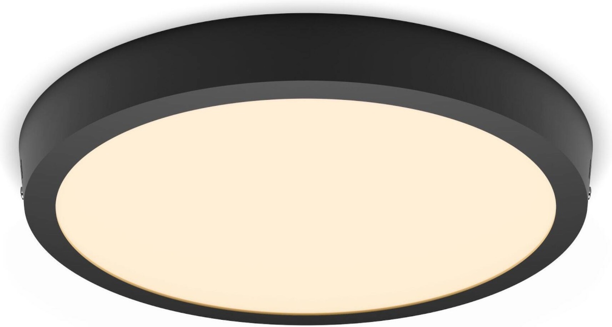 Philips plafoon Magneos DL252, ümmargune, must, 1900lm, 2700K