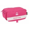 Benetton kolme sahtliga pinal Raspberry 21.5x10x8cm fuksiaroosa