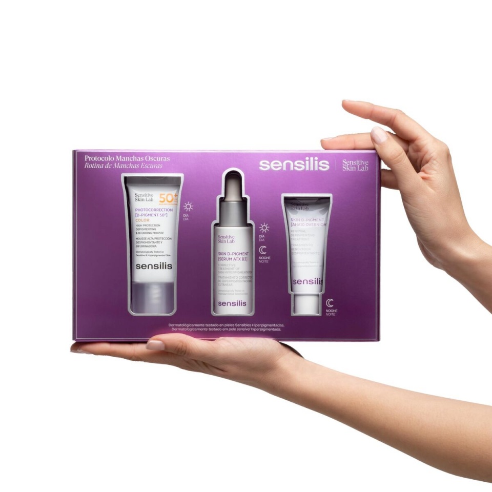 Sensilis naiste kosmeetika komplekt SKIN D-PIGMENT