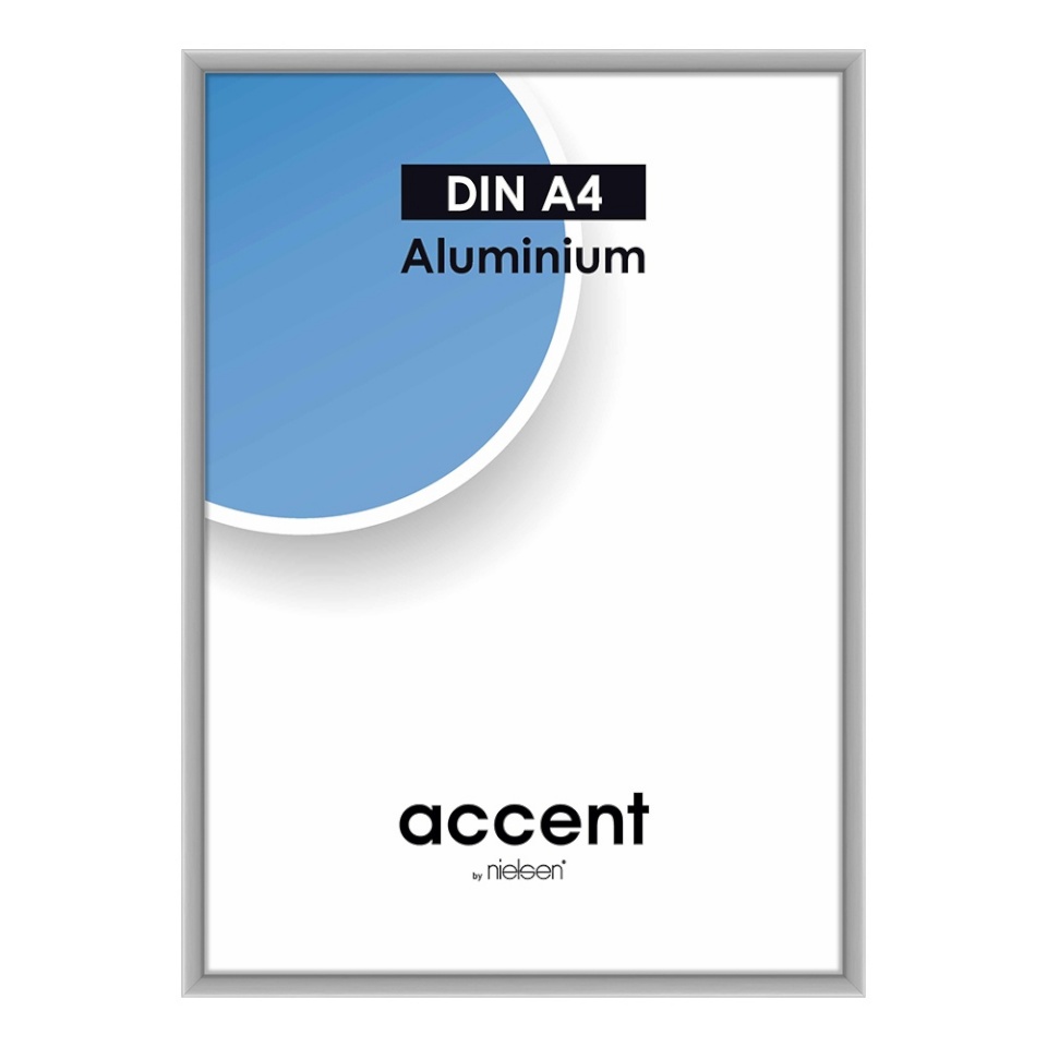 Nielsen Design pildiraam 53224 Accent Frosted hõbedane 13x18 cm