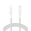 Belkin laadimiskaabel BOOSTCHARGE geflocht.Kab. Lightn./USB-C 2m ws.CAA022hq2MWH