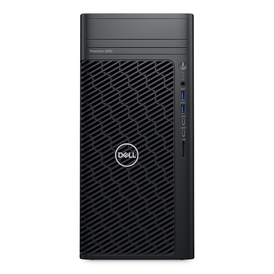 Dell arvuti Precision 3680 Tower i9 14900/ 32GB 2x16/ 1TB SSD/ RTX 2000 Ada 16GB/ no DVD/ no kbd & hiir/ W11Pro/ 3Yrs Basic Onsite