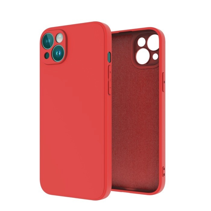 Myway kaitsekest Apple iPhone 14 Plus Smoothie TPU My Way punane