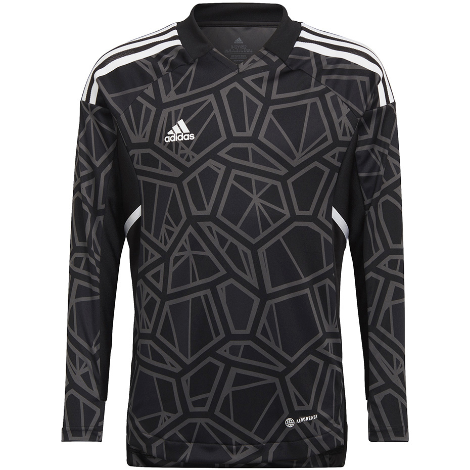 Adidas Teamwear T-särk Bramkarska lastele Condivo 22 Long Sleeve Jersey must HB1643 suurus 140cm