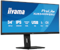 iiyama monitor 86,7cm (34") XUB3493WQSU-B6 21:9 HDMI+2xDP+2xUSB-C