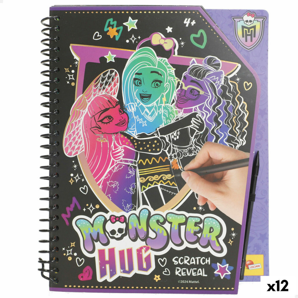 Monster High Joonistuskomplekt 12 Ühikut