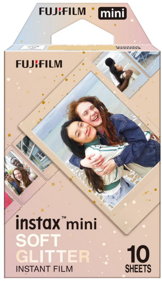 Fujifilm fotopaber Instax Mini Soft Glitter, 10-pakk