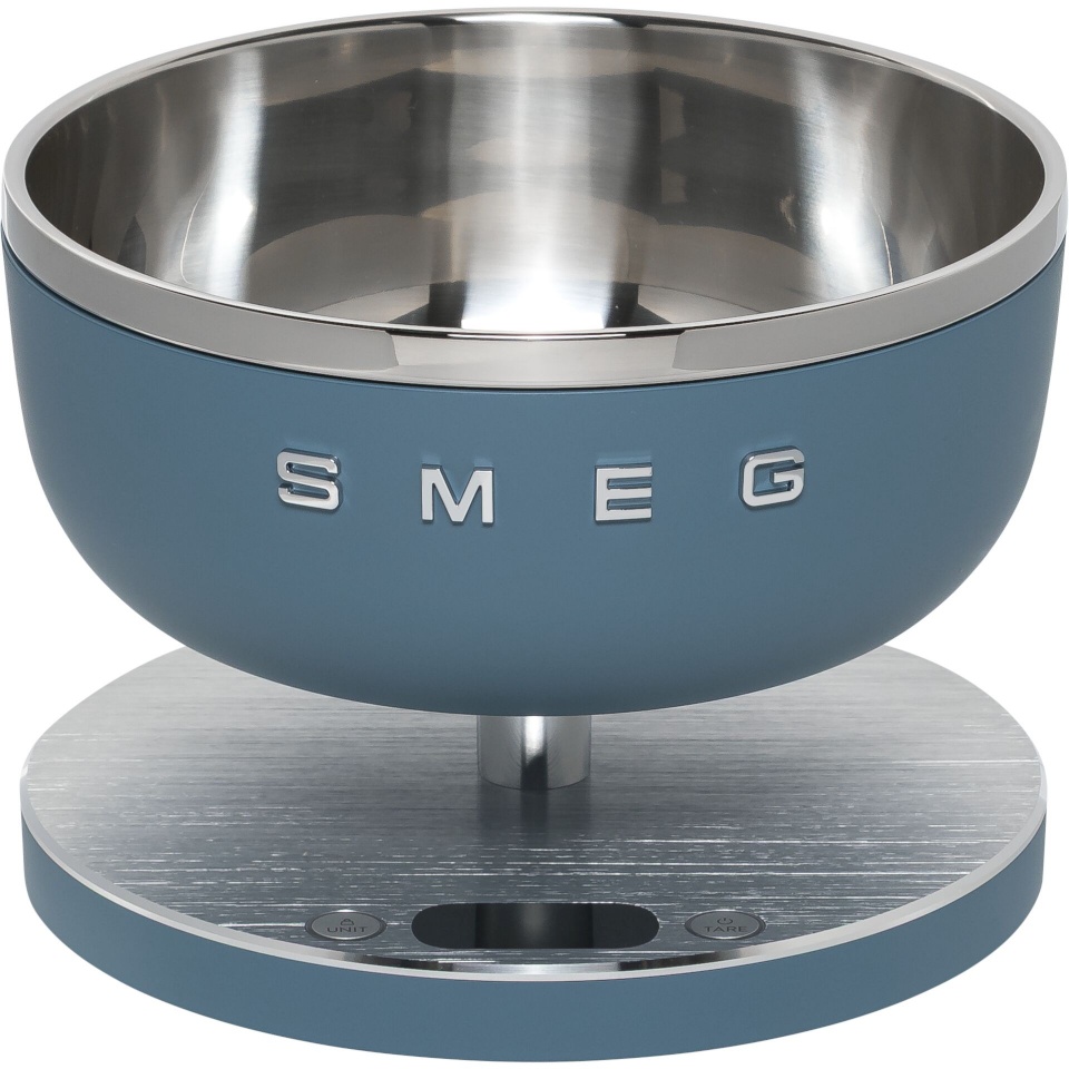 Smeg köögikaal KSC01SBMWW Storm Blue Matt Portion Scale, sinine