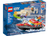 LEGO klotsid City 60373 Fire Rescue Boat