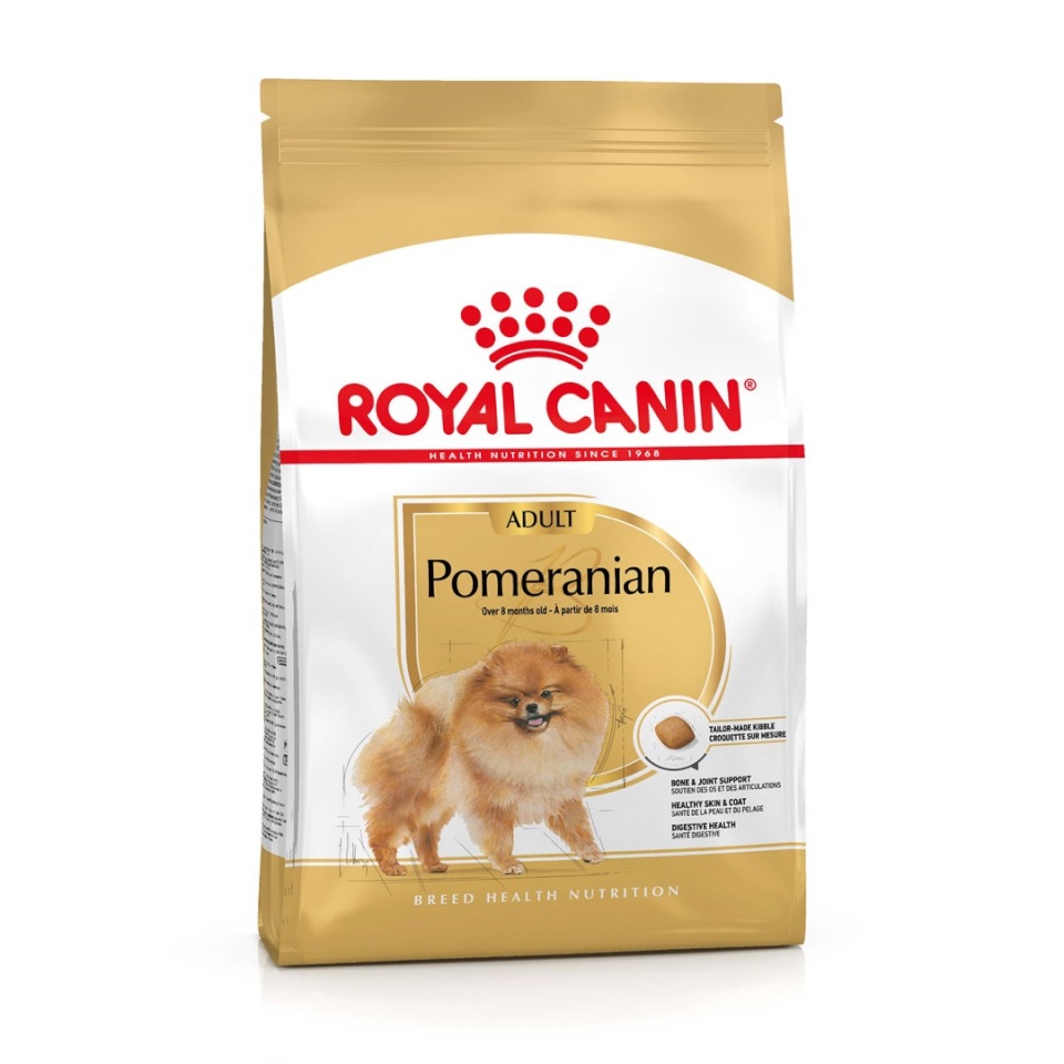 Royal Canin kuivtoit koerale Pomeranian Adult, 3kg