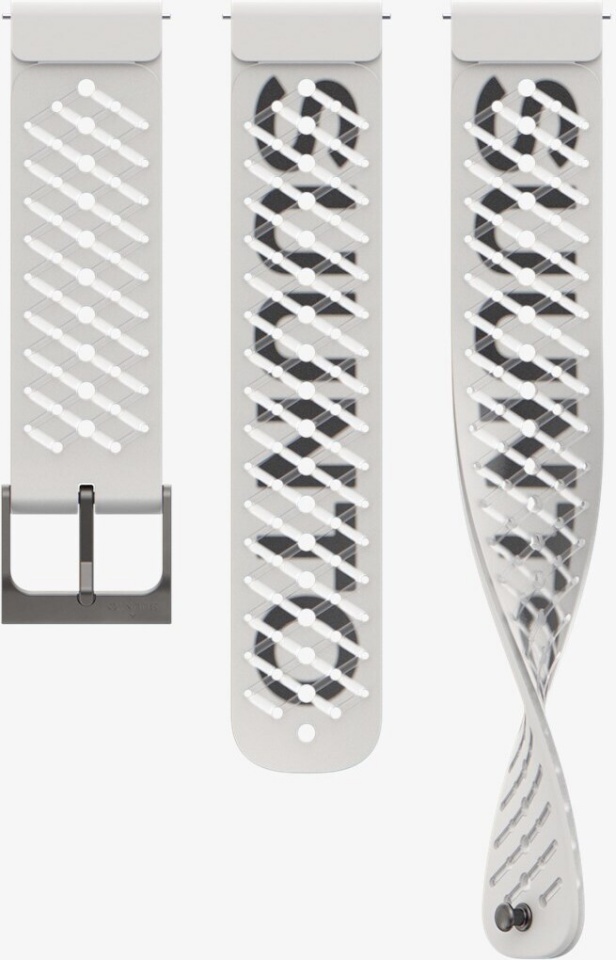 Suunto kellarihm Athletic 5 Silicone 22 mm, Pearl White