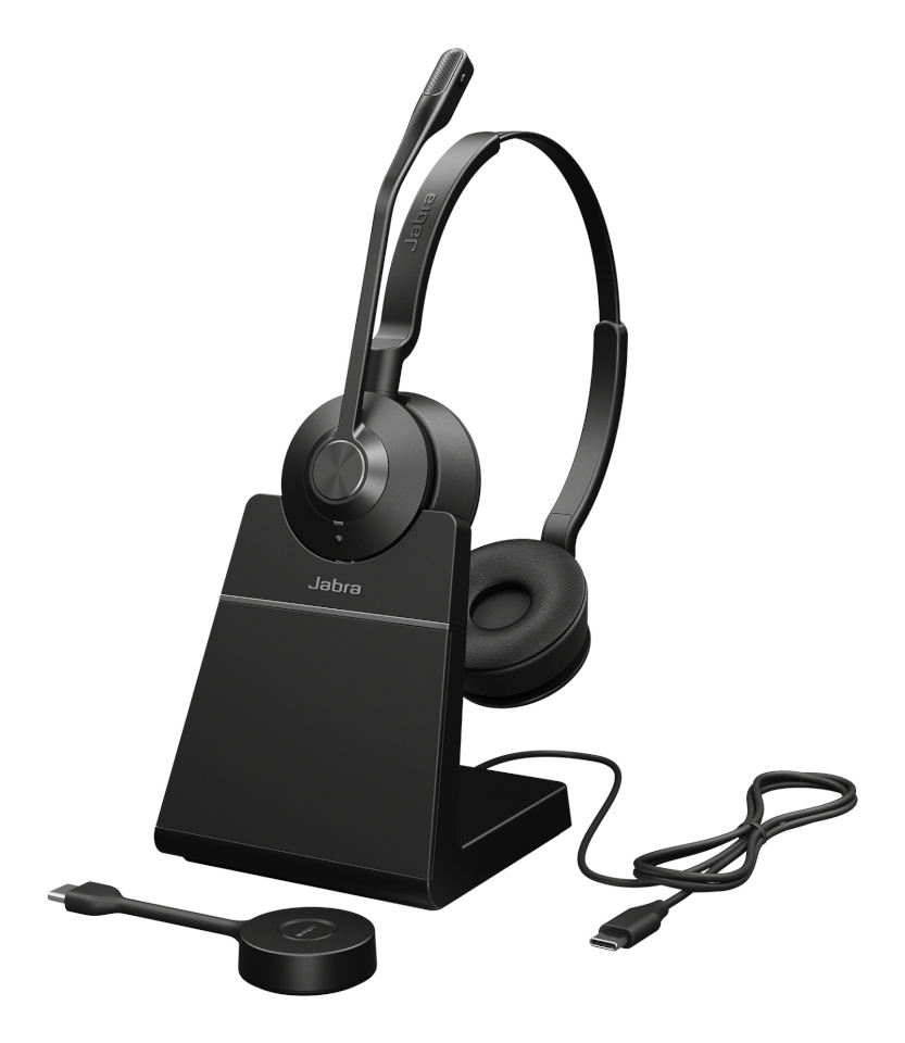 Jabra mikrofoniga kõrvaklapid Engage 55 SE Stereo USB-C UC, DECT Adapter, with Stand