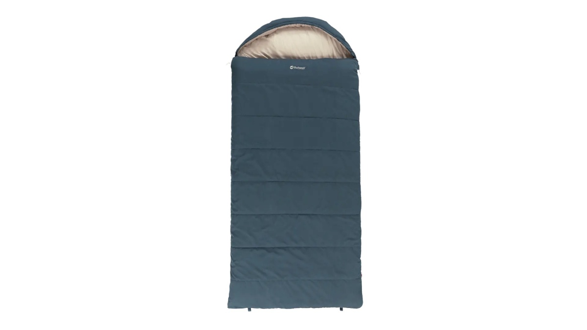 Outwell magamiskott Campion Lux XL | Sleeping Bag | 225 x 105 cm | -16 to 5 °C | 2 way open - auto lock, L-shape