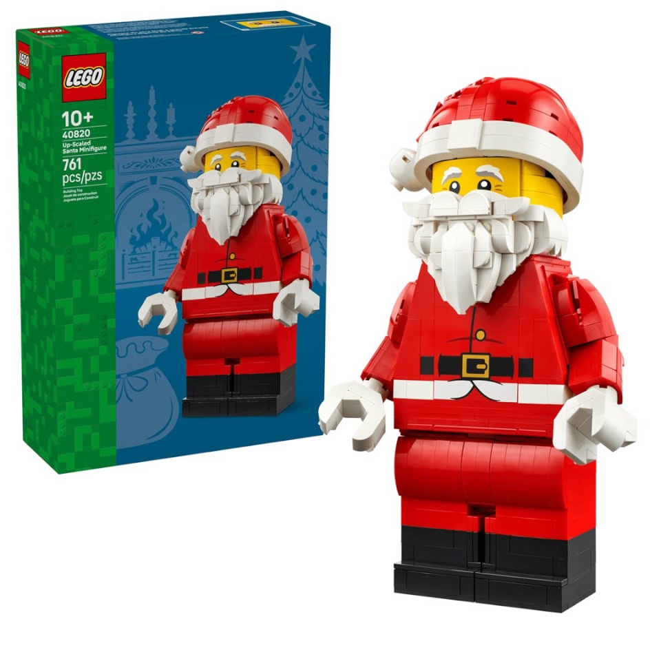Lego klotsid Inne 40820 - Powiększona minifigurka Świętego Mikołaja