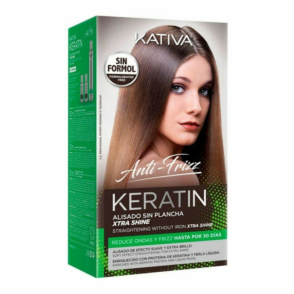 Kativa Profesionaalne Sirgenduskomplekt Keratin Alisado