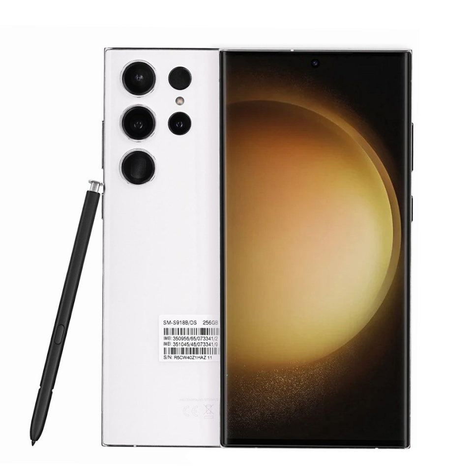 Samsung mobiiltelefon Galaxy S23 Ultra S918B Dual SIM 8/256GB valge (REMADE) 2Y