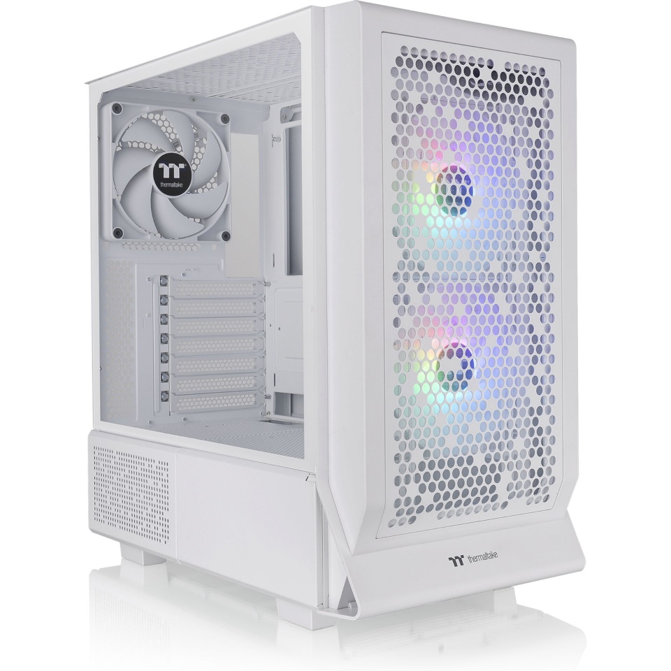 Thermaltake korpus Ceres 330 TG ARGB (valge, Tempered Glass)