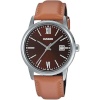 Casio meeste kell DATE, LEATHER - BRONZE (Ø 37mm)