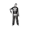 Maskeraadi kostüüm täiskasvanutele must Skelett M/L