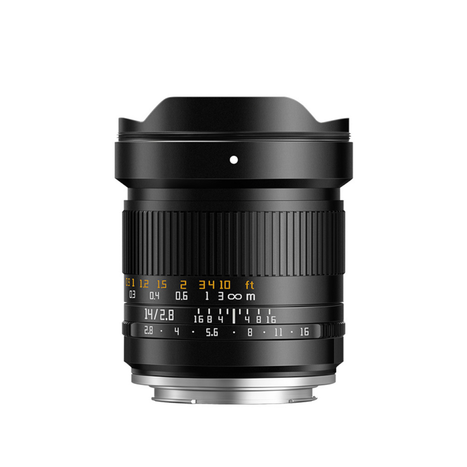 TTARTISAN AF 2.8/14 mm, Sony FE bajonett must, objektiiv