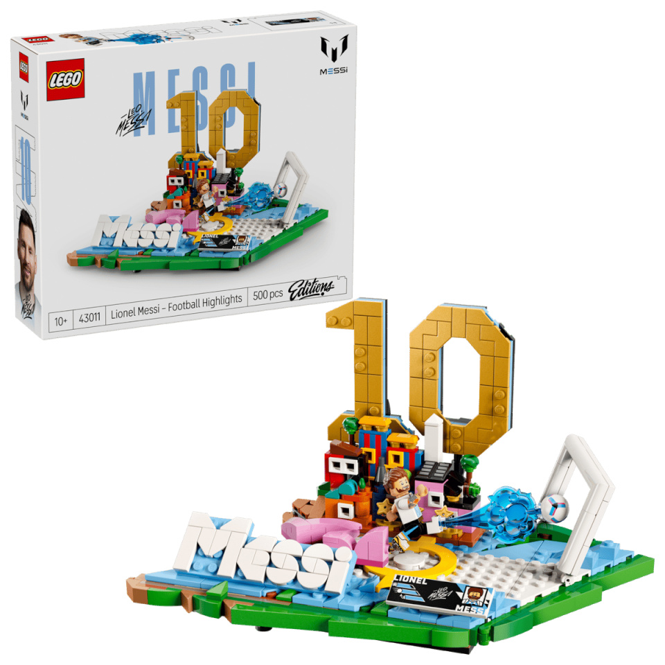 LEGO klotsid Editions Sports 43011 Lionel Messi – Soccer Highlights