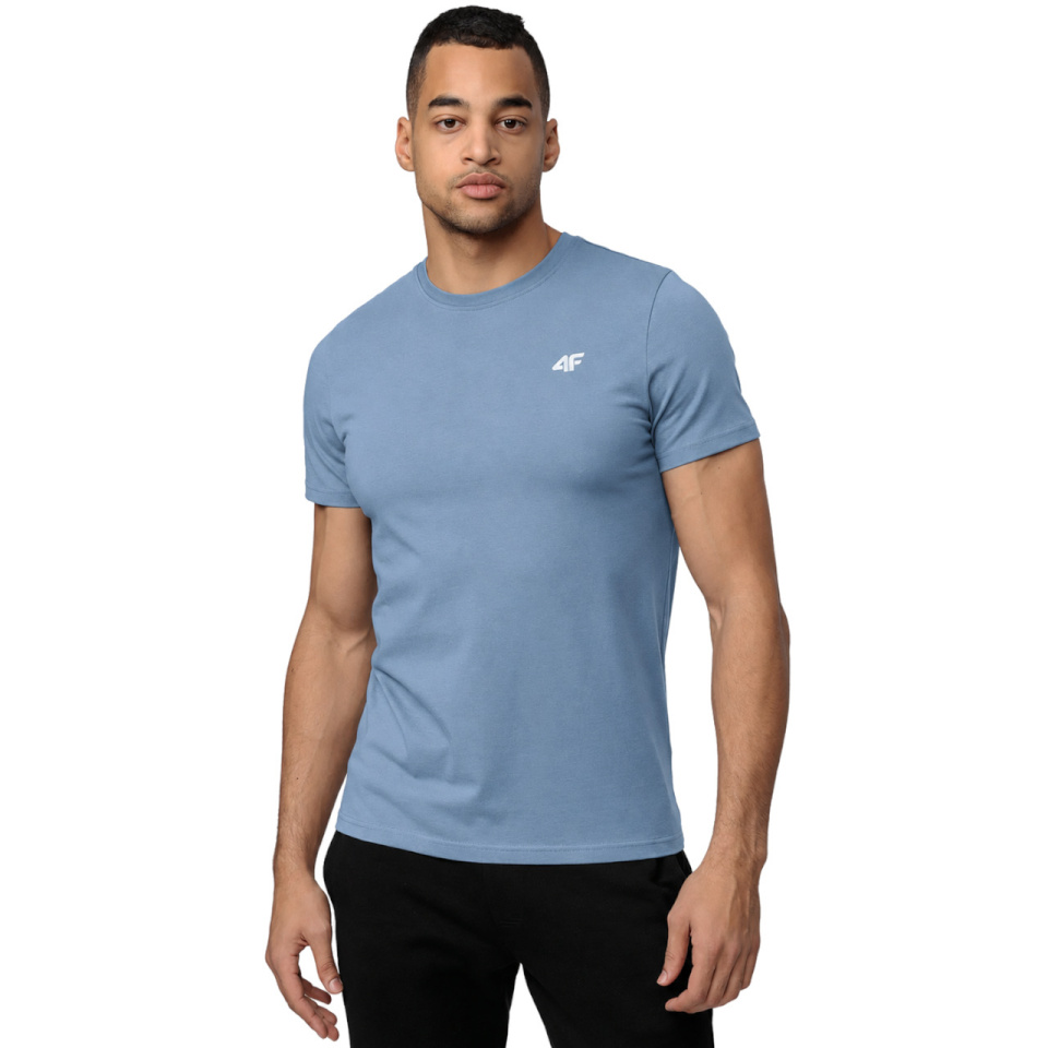 4F T-särk meestele M4483 Denim 4FWSS26TTSHM4483 32S 5XL