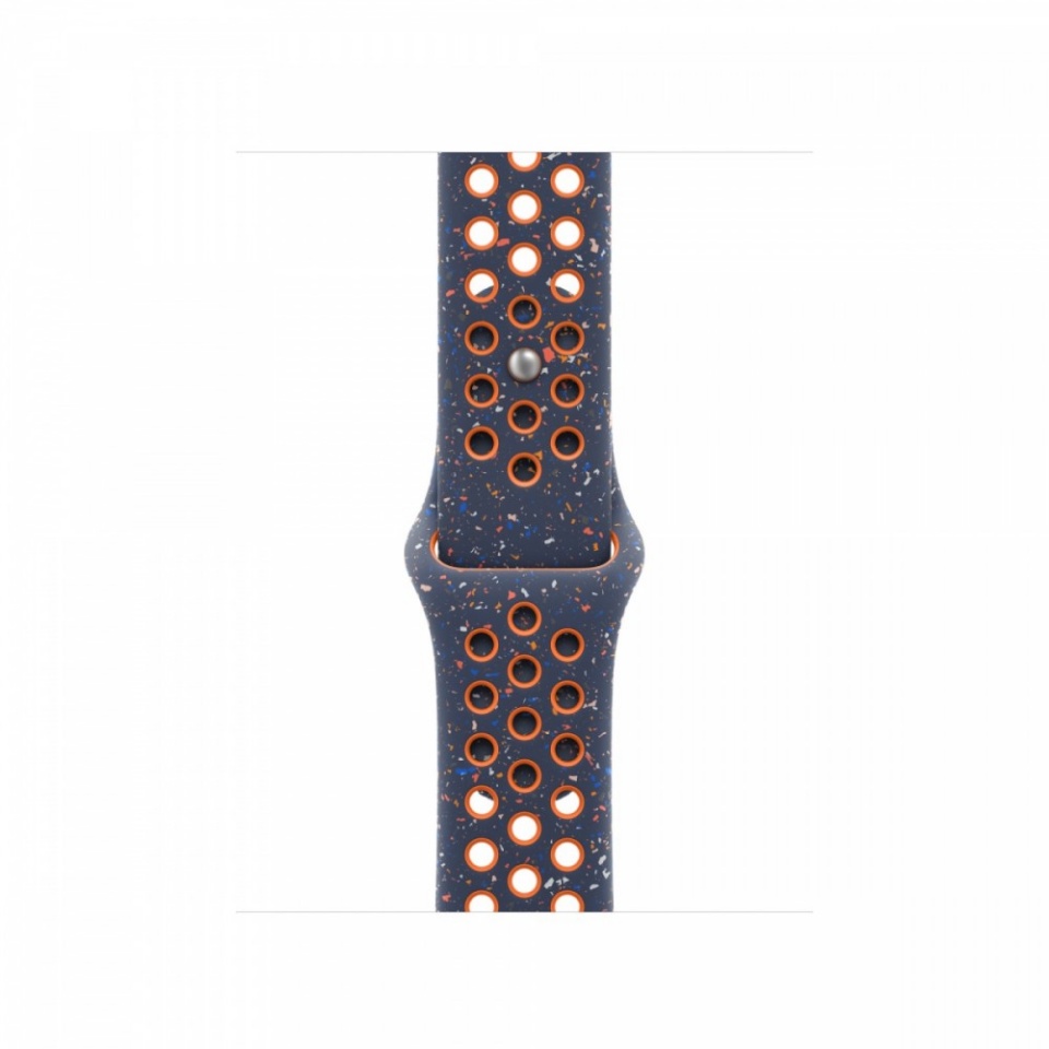 Apple kellarihm Watch Blue Flame Nike Sport Band - M/L