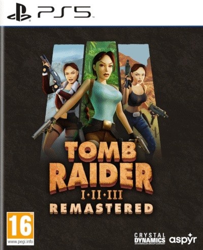 PlayStation 5 mäng Tomb Raider I-III Remastered Starring Lara Croft