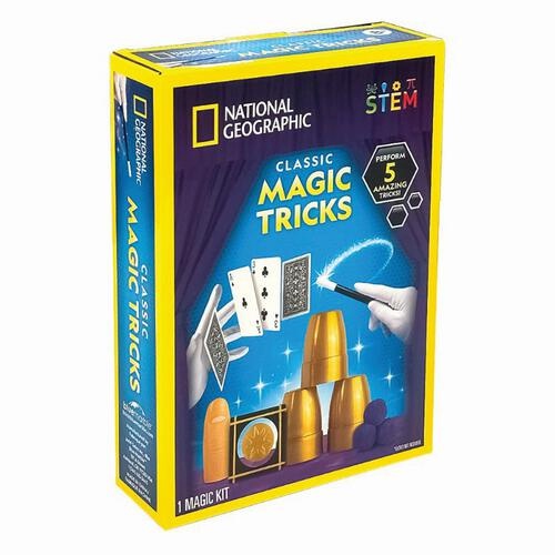 National Geographic NATIONAL GEOGRAPHIC maagia trikkide komplekt Classic Magic Tricks, RTMAGIC5