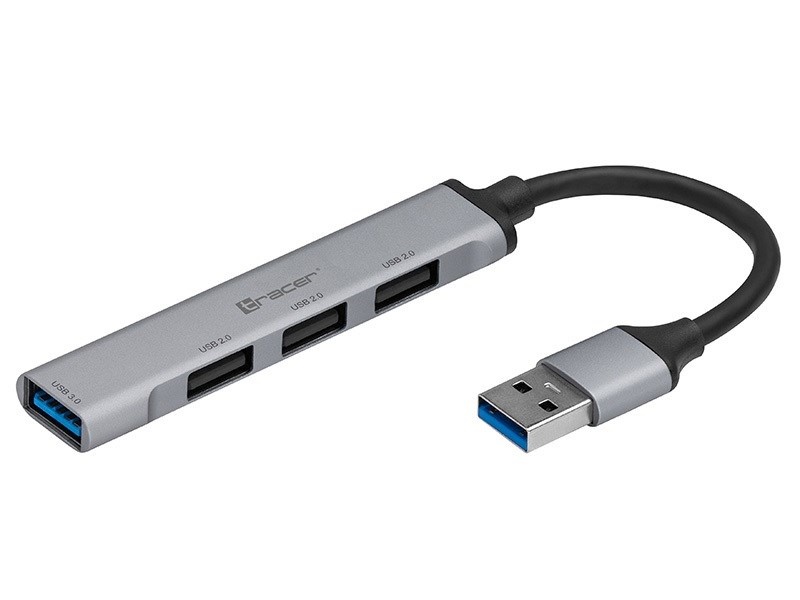 Tracer USB jagaja HUB USB 3.0, H41, 4 ports, USB 3.0, hall