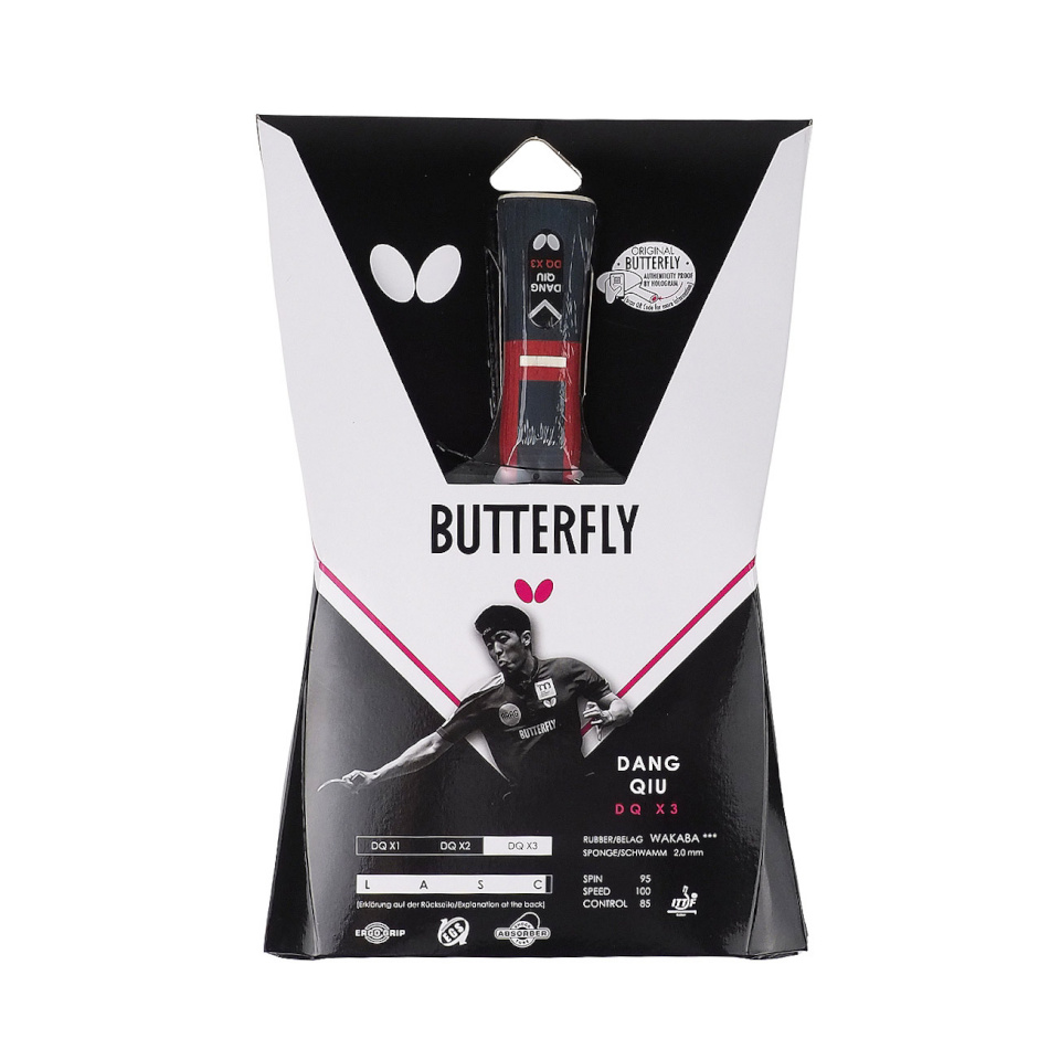 Butterfly lauatennise reketid Dang Qiu DQX3