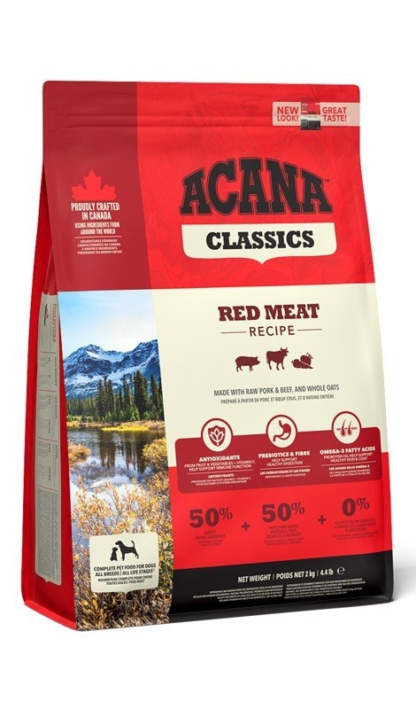 Acana kuivtoit koerale Classic Red Meat, 2kg