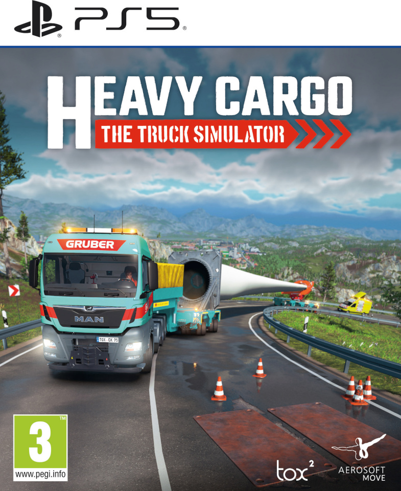 Aerosofti mäng Heavy Cargo - The Truck Simulator, PS5