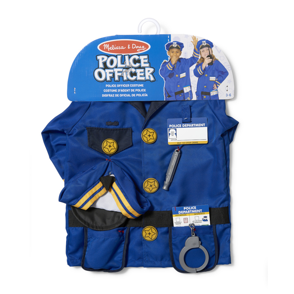 Spinmaster Melissa & Doug - Polizei Kostüm