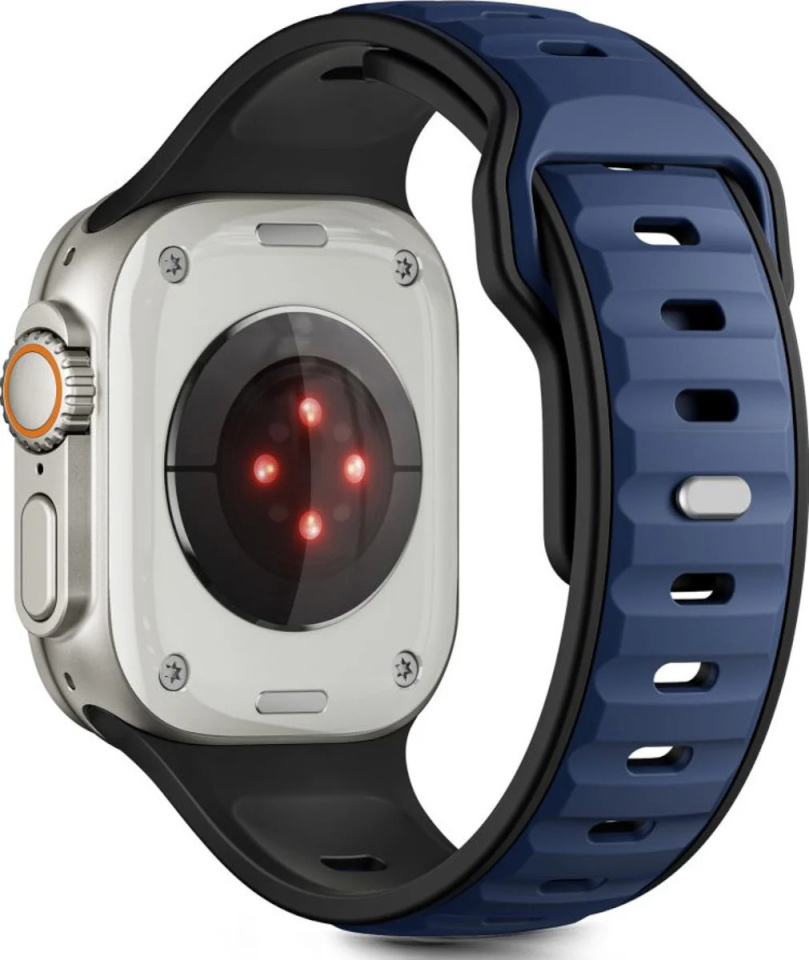 Tech-Protect kellarihm IconBand Line Apple Watch 44/45/46/49mm must/sinine