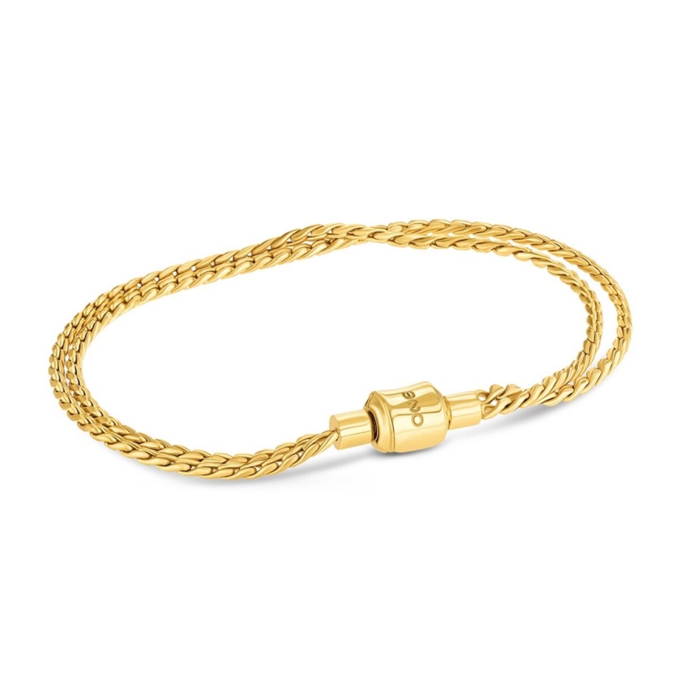 One Jewels naiste käevõru OJBMS0102G kuldne