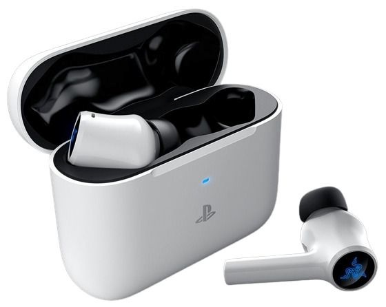 Razer kõrvaklapid Hammerhead HyperSpeed for PlayStation Wireless, In-ear, mikrofon, Noice canceling, Wireless, valge