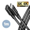 Axagon kaabel BUCM32-CF10AB Extension Cable Gen2 USB-C USB-C
