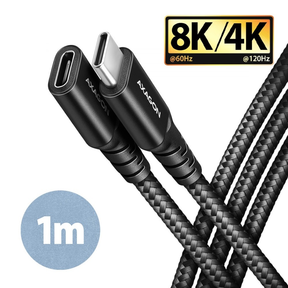 Axagon kaabel BUCM32-CF10AB Extension Cable Gen2 USB-C USB-C