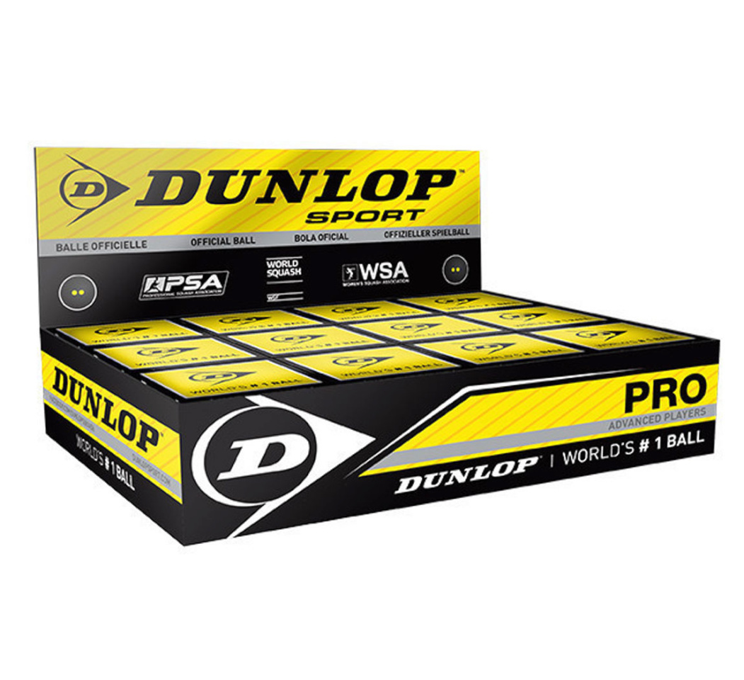 Dunlop squashipall PRO WSF/PSA Official, 12-box