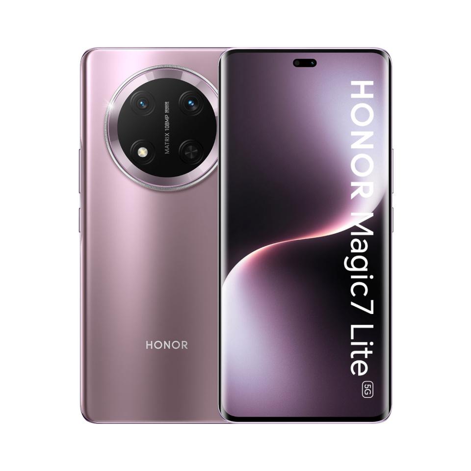 Honor mobiiltelefon Magic7 Lite 5G, 512/8GB, Titanium Purple