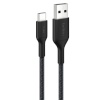 Belkin laadimiskaabel BOOSTCHARGE geflocht.Kab. USB-C/USB-A 2m schw.CAB022HQ2MBK