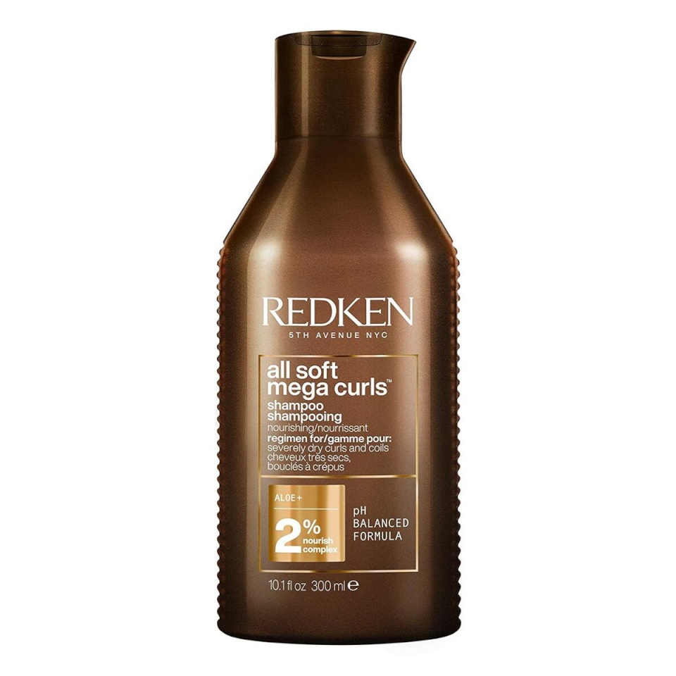 Redken šampoon All Soft Mega Curls Shampoo 300ml, naistele